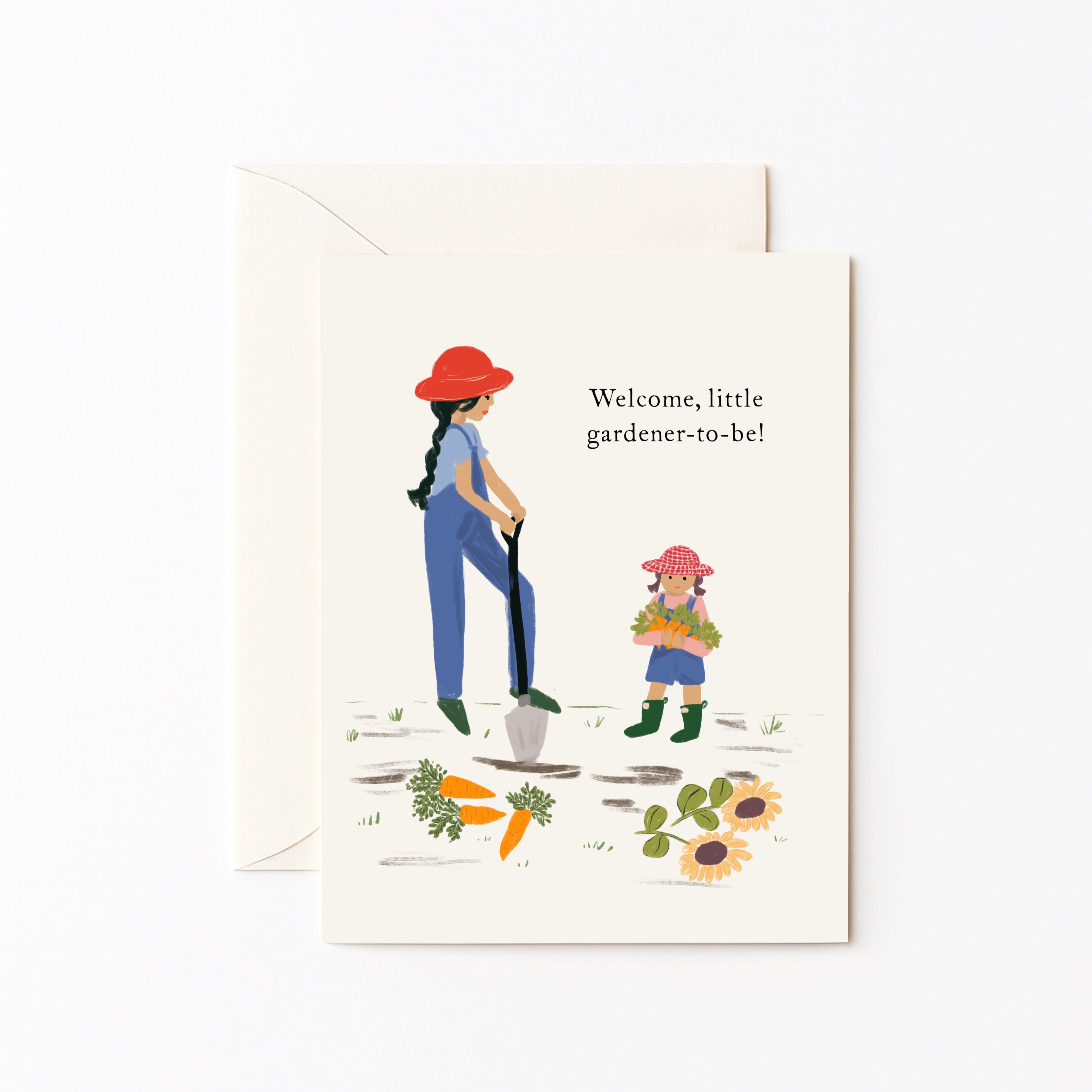Little Gardener to Be Card