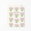 Happy Birthday Block Print Card