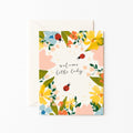 Welcome Little Lady Card
