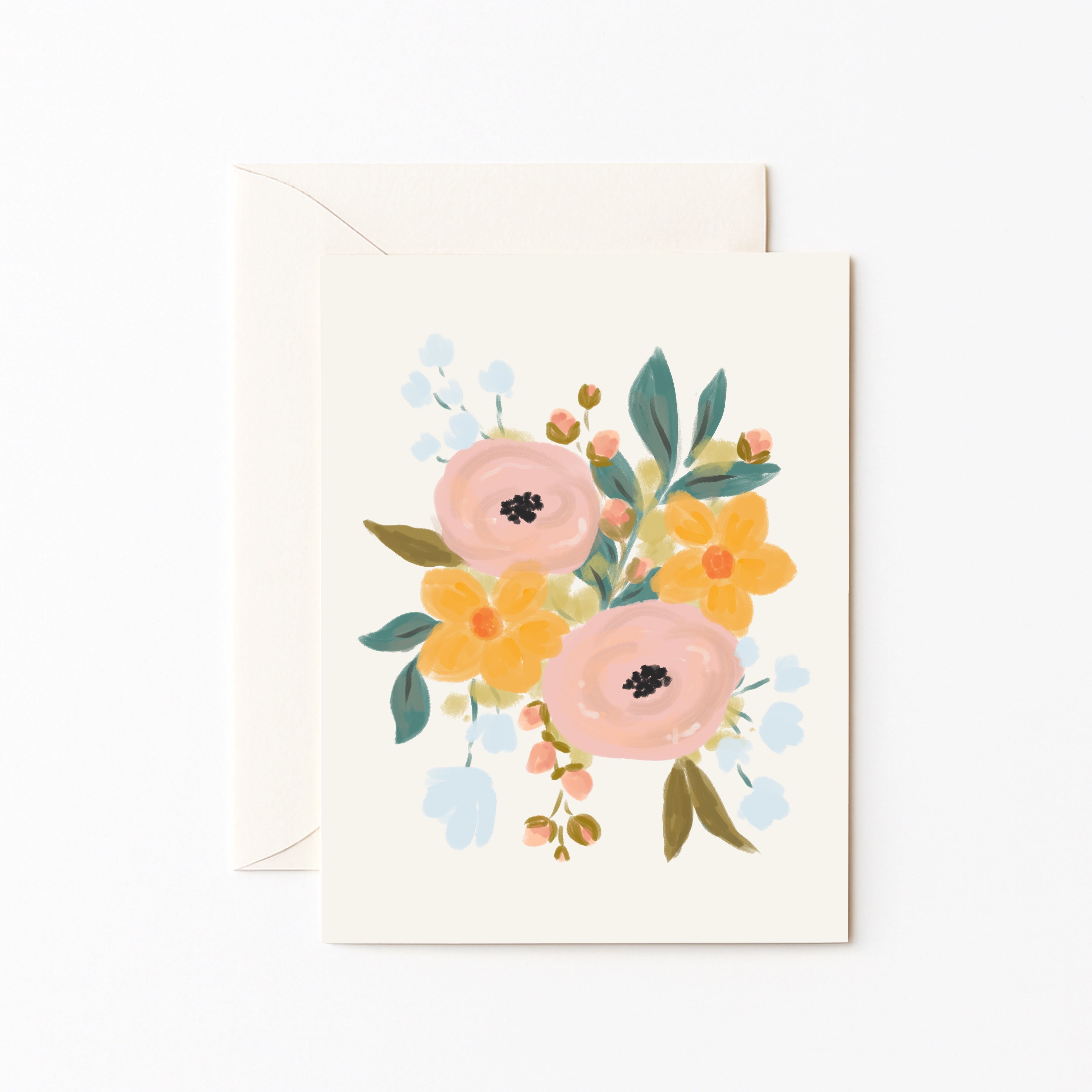 Floral Arrangement Card