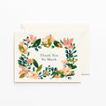 Thank You Wreathed Card