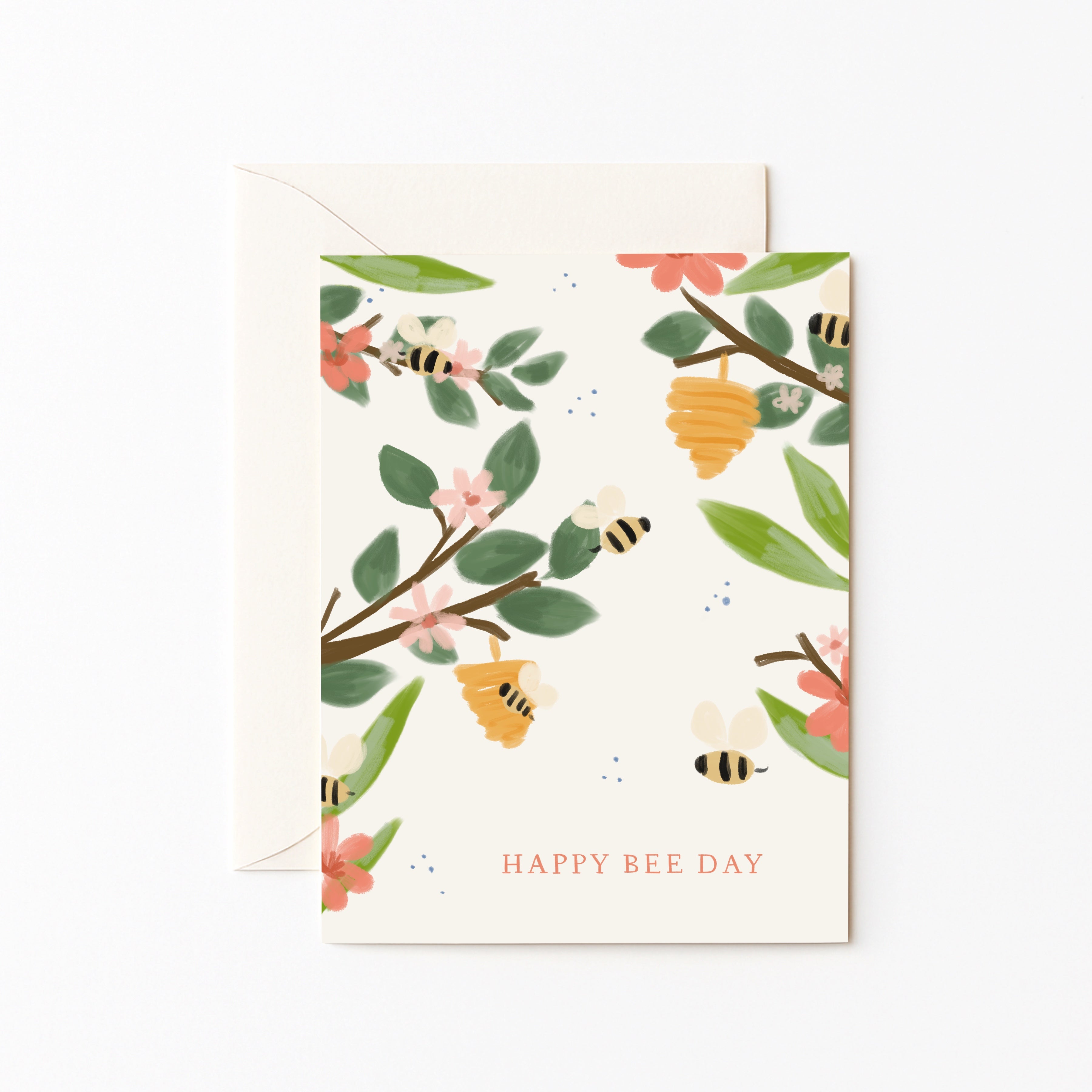Happy Bee Day Card
