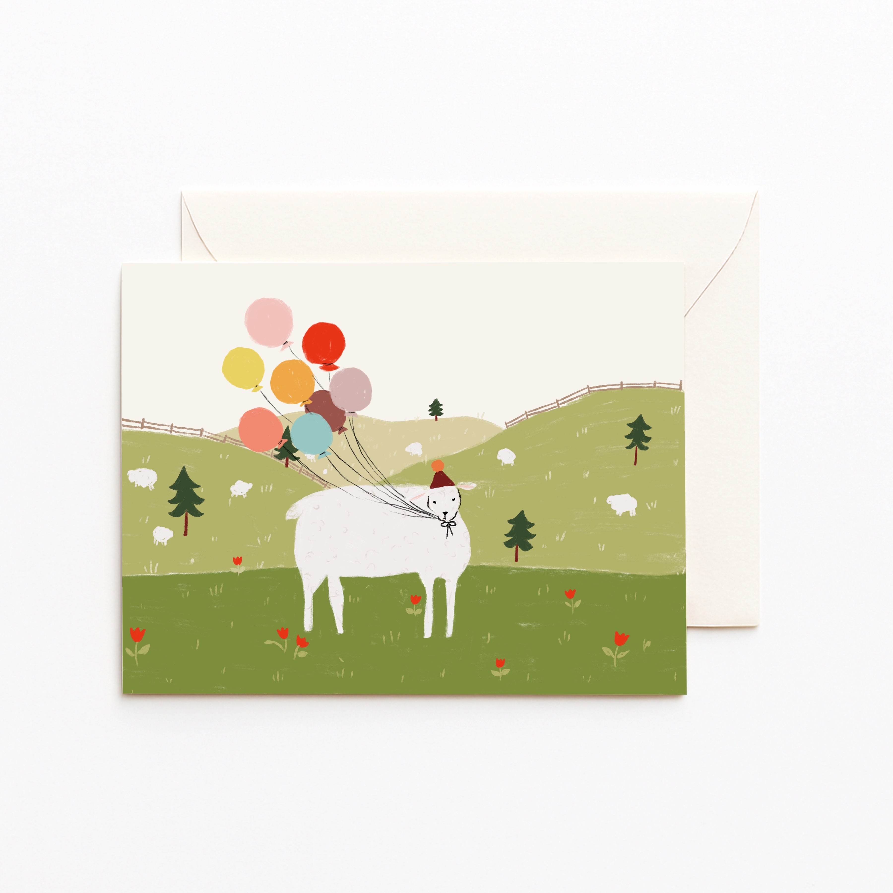 Birthday Sheep Card