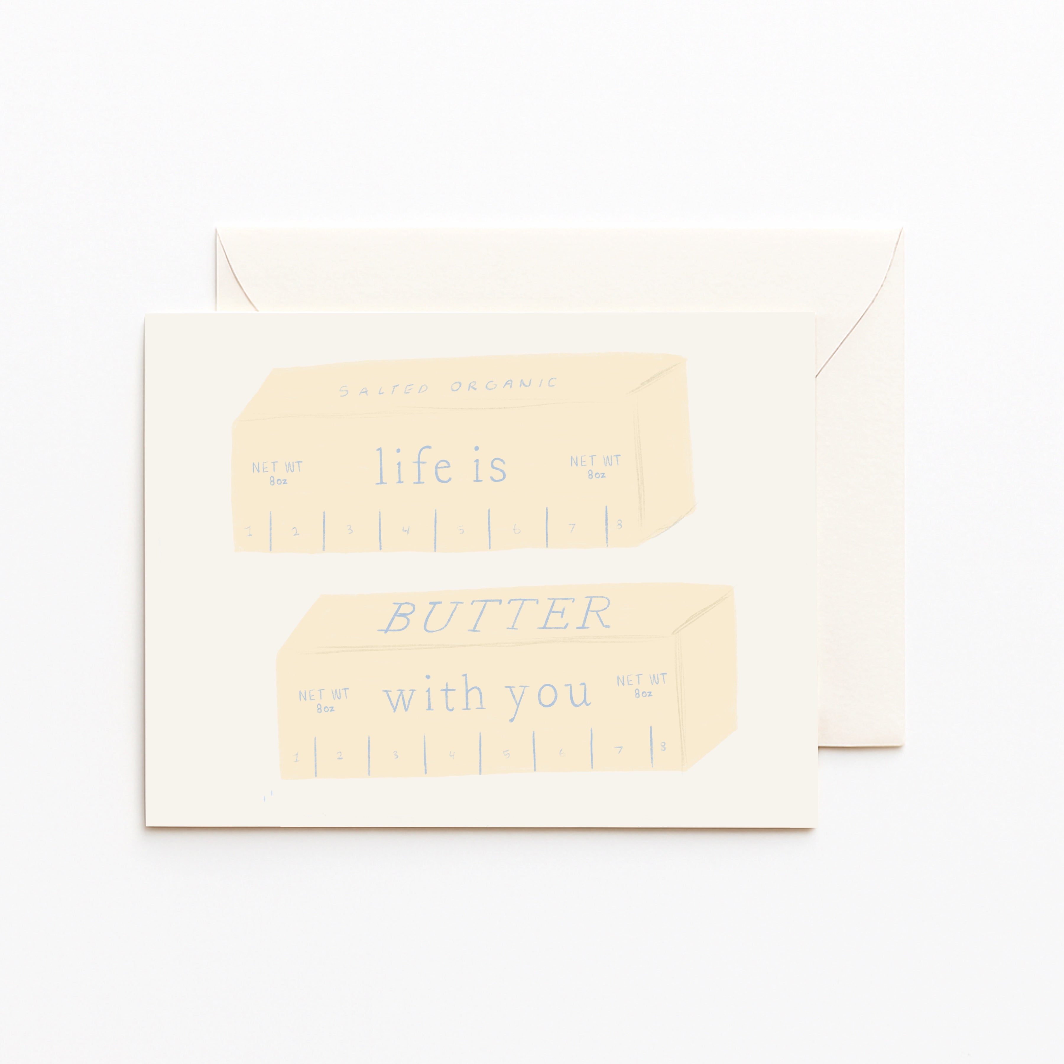 Life is Butter with You Card