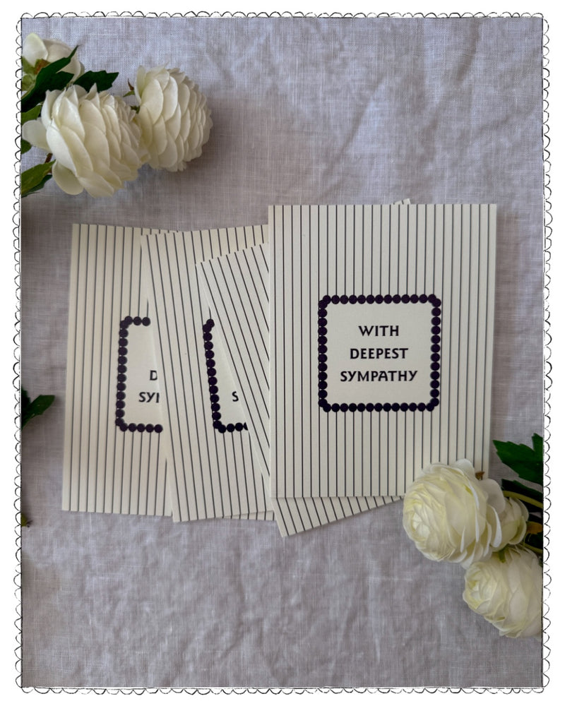 With Deepest Sympathy Card