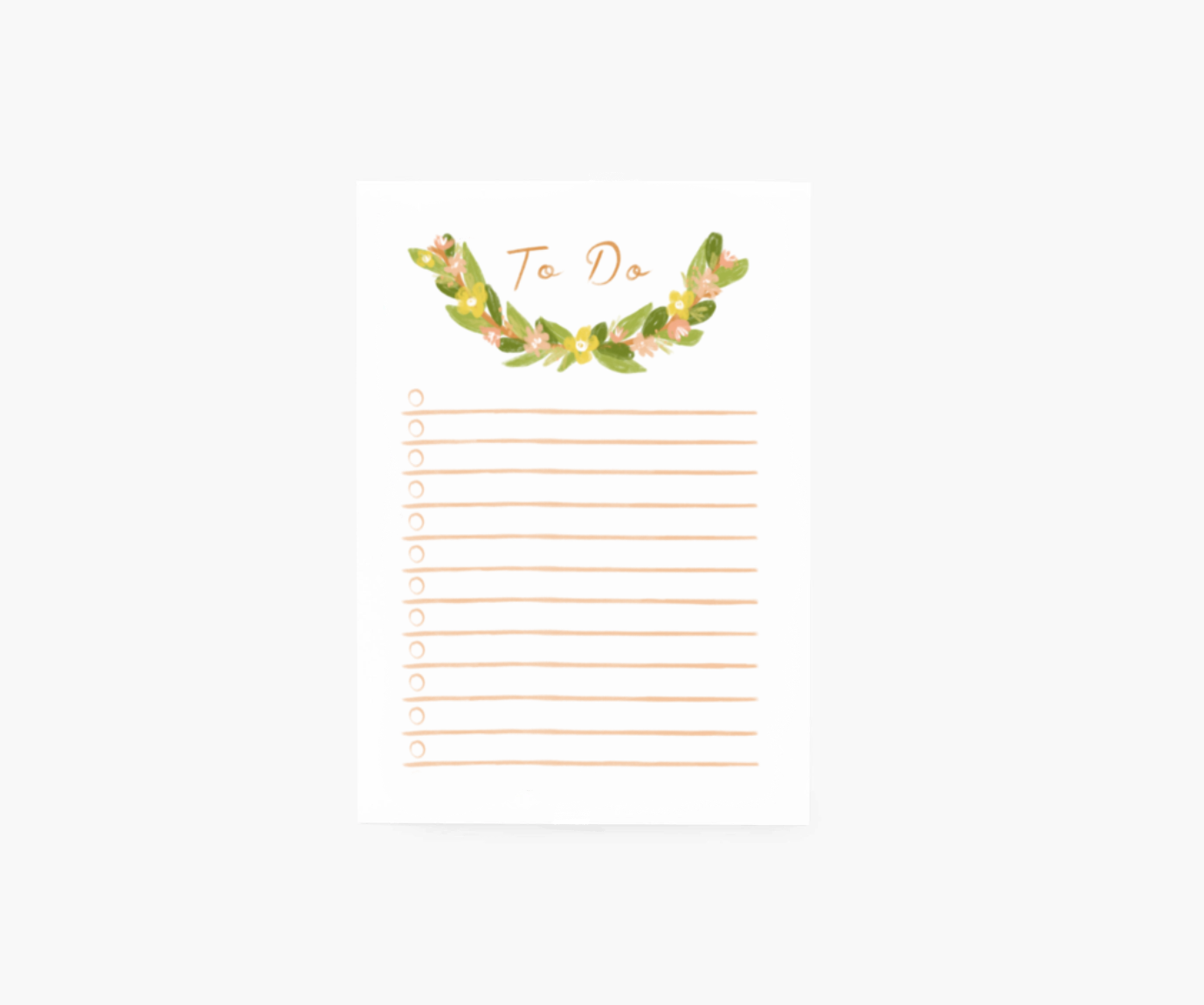 To Do Notepad