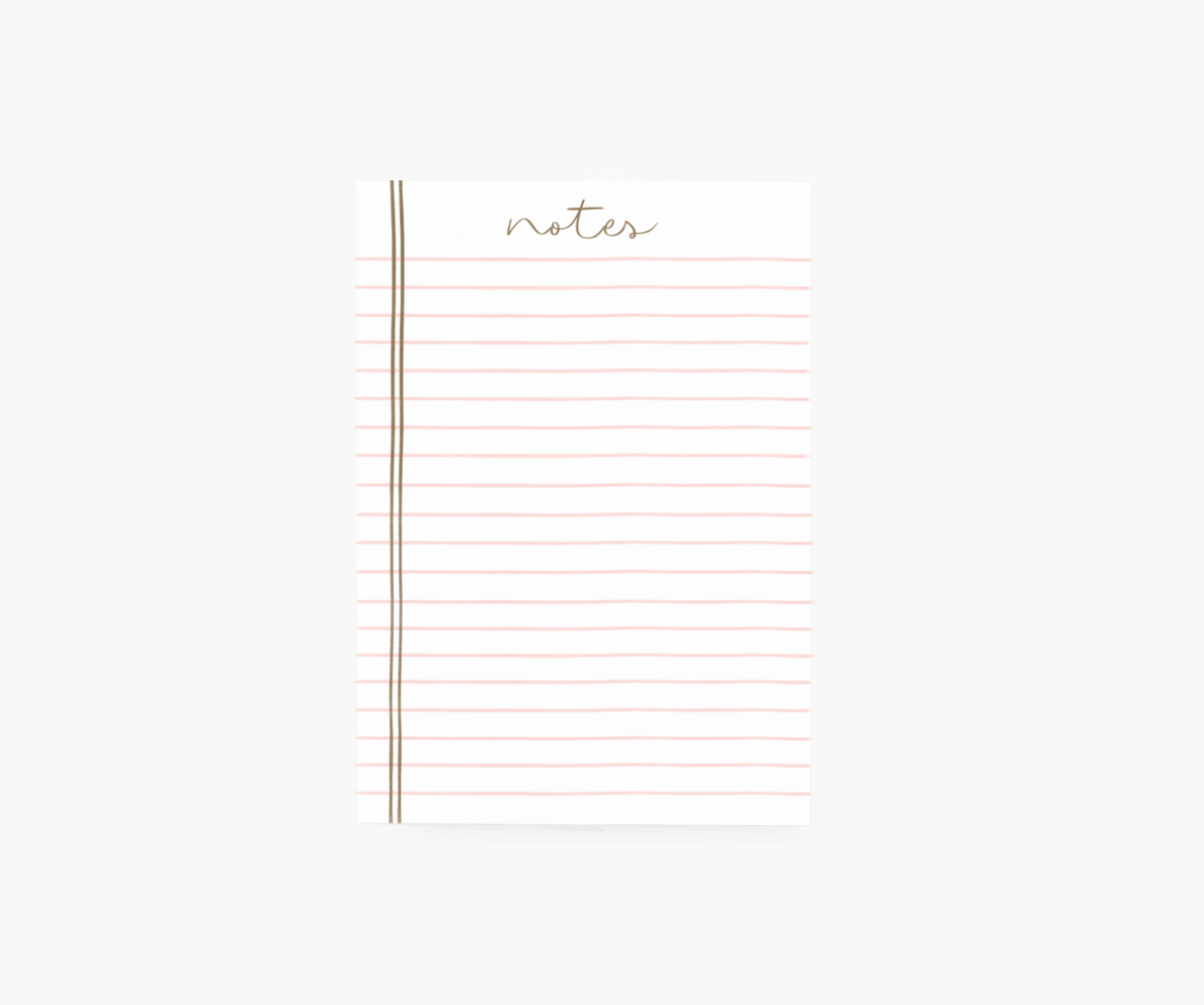 Notebook Page Notepad